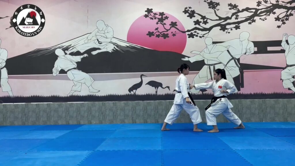 Thi lên đai xanh đậm (Kyu 5) – Võ Đường Uy Sơn