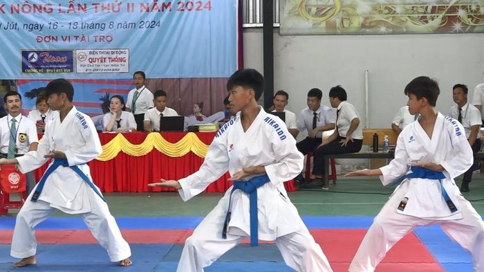 Giải Vô địch trẻ Karate tỉnh Đắk Nông lần thứ II, năm 2024