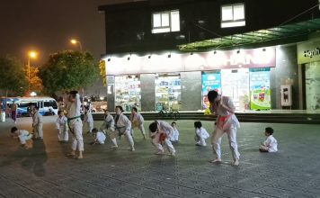 2 minutes of standing and sitting down 100 times