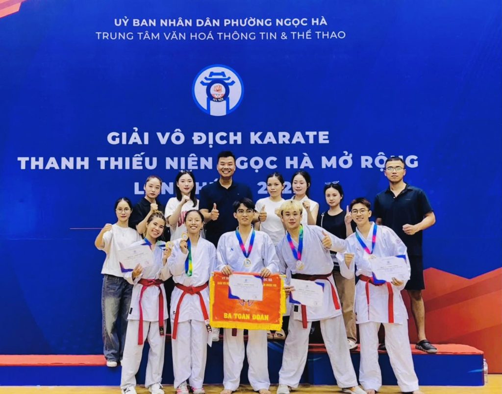 Thành tích ấn tượng của Võ đường Uy Sơn tại Giải Vô địch Karate Ngọc Hà 2025