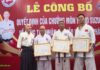 VÕ SƯ TRẦN ANH SƠN ĐƯỢC SẮC PHONG HUYỀN ĐAI ĐỆ LỤC ĐẲNG KARATE – DANH HIỆU RENSHI TẠI TP HUẾ